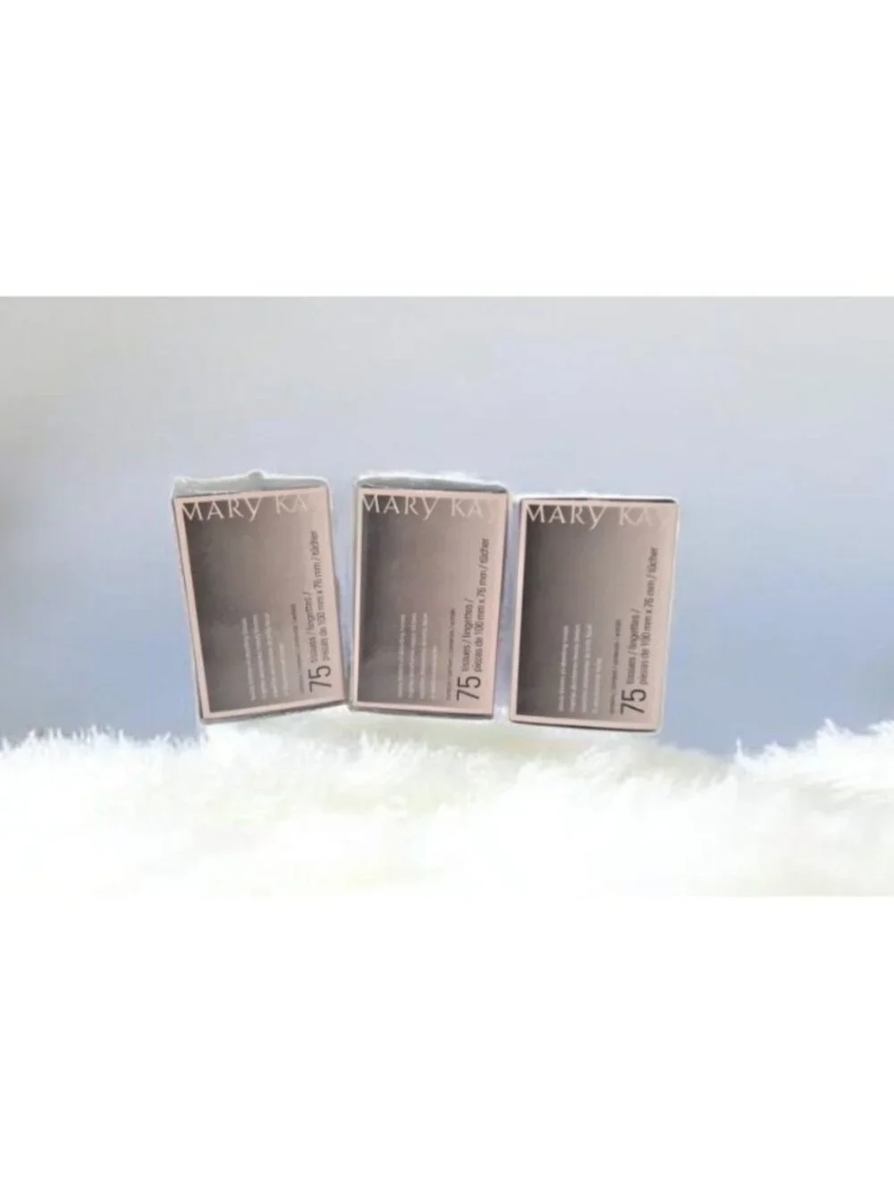 Mary Kay Beauty Blotters Oil-Absorbing Tissues 75 Sheets Per Pack Set Of 3 Packs